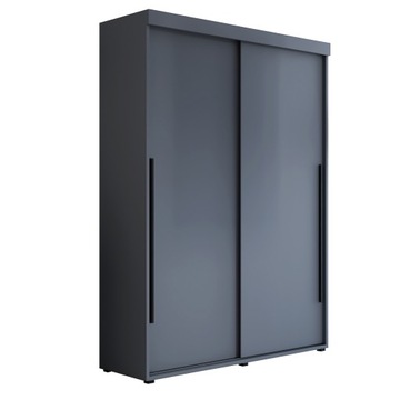 Szafa przesuwna MILA 200x202x45,5 półki pojemna