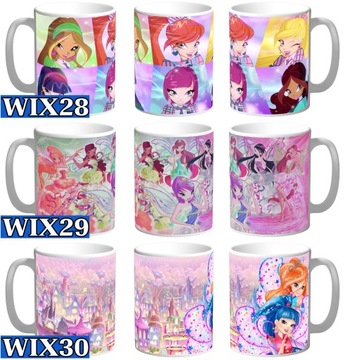 KUBEK Klub Winx Club Na Prezent + IMIĘ Kartonik