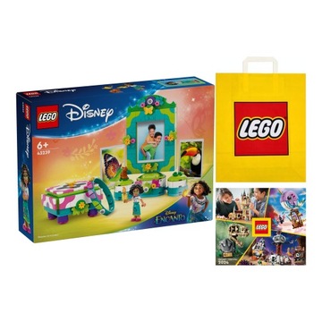 LEGO DISNEY - Ramka na zdjęcia i szkatułka Mirabel (43239) +Torba +Katalog