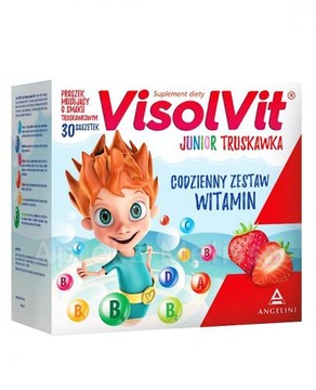 VISOLVIT JUNIOR WITAMINY DLA DZIECI 30 SASZETEK