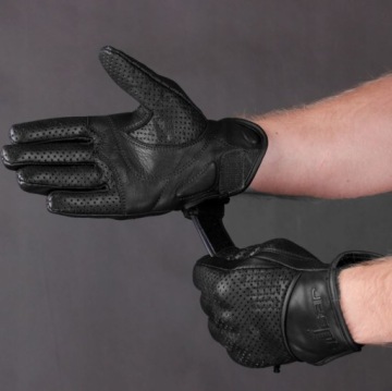 СТИЛЬНЫЕ КОЖАНЫЕ МОТОЦИКЛОВЫЕ ПЕРЧАТКИ HUSAR L