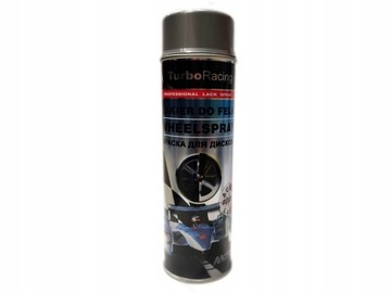 GRATISY# MOTO-K LAKIER DO FELG STALOWY SPRAY 500ml