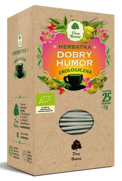 HERBATKA DOBRY HUMOR BIO (25 x 2 g) 50 g DARY NATURY