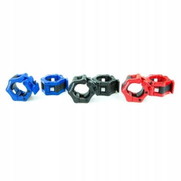 Зажимы JAW-CLAMP для олимпийского грифа - красные