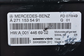 JEDNOTKA MERCEDES W203 A2711535491 A0014466902