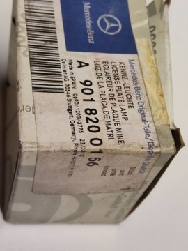 LAMPA OSVĚTLENÍ TABULKY SPZ MERCEDES SPRINTER VW LT 95-06 ORIG.