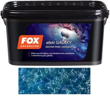 FOX DEKORATOR EFEKT GALAXY BLUE ZESTAW NA 5M2