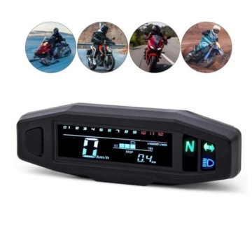 ЦИФРОВОЙ МОТОЦИКЛ TFT 12000 ОБ/МИН/МИЛЬ/Ч КМ ИНДИКАТОР МАСЛА