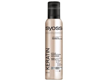 Syoss Keratin Style Perfection utwardzacz piankowy 250