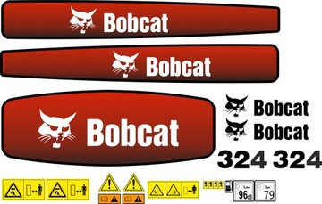 НАКЛЕЙКИ BOBCAT 319 320 321 322 323 324 МИНИ-ЭКСКАВАТОР