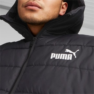 Męska Zimowa Ocieplana Sportowa Kurtka z Kapturem 2XL Puma 848938-01 XXL