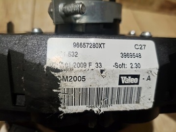 PŘEPÍNAČ MINCE PÁSEK AIRBAG 96657280XT PEUGEOT 207 2009 ROK
