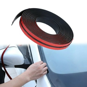 УПЛОТНИТЕЛЬ ВЕТРОВОГО СТЕКЛА, ВАЛА ДВЕРИ, ЛЕНТА, САМОКЛЕЯЩАЯСЯ ЛЕНТА, 2М