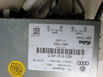 AUDI A6 C6 РАДИО ТВ-ТЮНЕР 4D0919146D