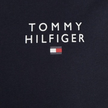 TOMMY HILFIGER KOSZULKA MĘSKA T-SHIRT GRANAT r.L