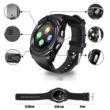 SMARTWATCH V8 SMART WATCH PL SIM SD-КАРТА