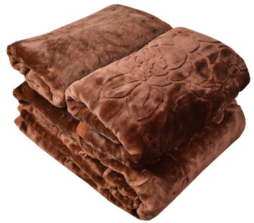 Комплект плюшевых пледов на диван и кресла ЭЛВЕЙ