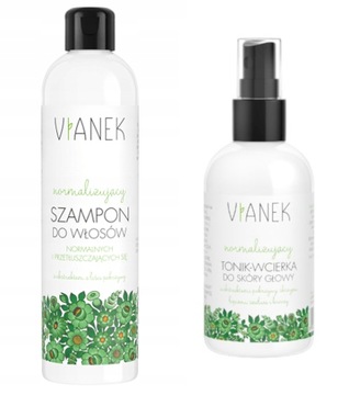 VIANEK NORMALIZUJĄCY SZAMPON + WCIERKA DO WŁOSÓW