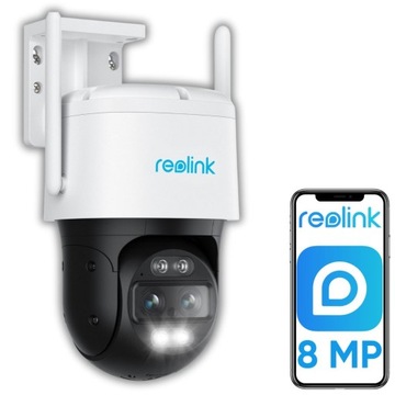 Kamera IP wewnętrzna, zewnętrzna, obrotowa Reolink Trackmix-Series-W760