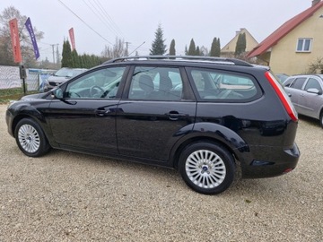 Ford Focus II Focus C-Max 1.8 i 16V 125KM 2008 Ford Focus Lift Sliczny czarny 1.8 benzyna 218 tys km bezwypadkowy z Niemi, zdjęcie 4