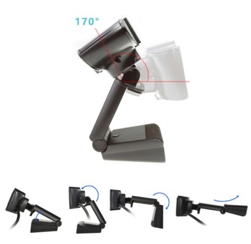 HD ВЕБ-КАМЕРА ДЛЯ УРОКОВ с микрофоном USB 3.0 для Skype