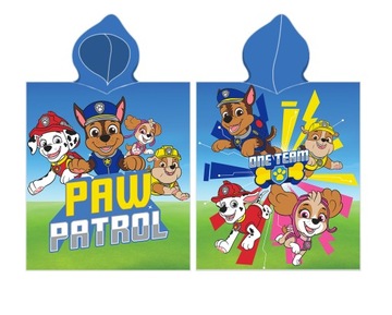 БАННОЕ ПОЛОТЕНЦЕ PAW PATROL PAW PONCHO