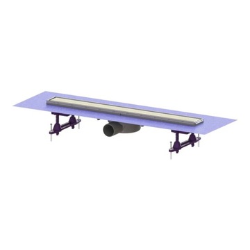 ЛИНЕЙНЫЙ СЛИВ Linearis Compact 65 см DN 50 с сетчатым фильтром и сифоном Multistop