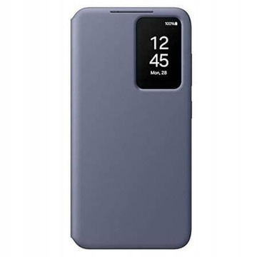 Etui Samsung Smart View Wallet z klapką do Galaxy S24 fiolet