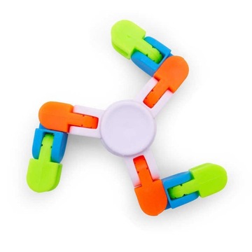 FIDGET TRACK SPINNER TREFOIL игрушка-антистресс без бренда