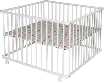 Манеж Schardt Basic 75x100 см на колесиках