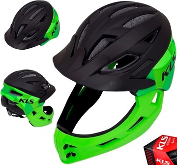 Kask KELLYS SPROUT Junior XS 47-52 cm black-green