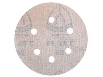 БУМАЖНЫЕ КАМНИ НА ЛИПУЧКЕ PL28 150 P60 6 ОТВЕРСТИЙ 50шт.