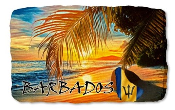 BARBADOS KARAIBY magnes na lodówkę kamień 940