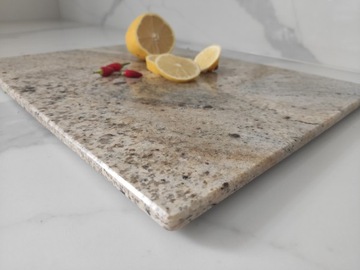 Разделочная доска гранитная Milenium Cream 20x30см