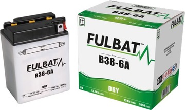Akumulator moto Fulbat B38-6A DRY 6V 13.7Ah 105A