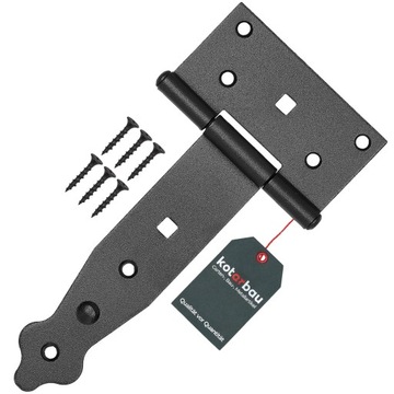 ПЕТЛЯ ДВЕРНАЯ СТРОИТЕЛЬНАЯ БЕСЕДКА ЧЕРНАЯ 150 ММ