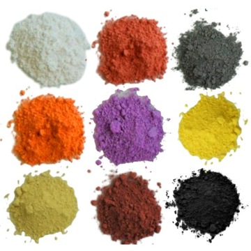 BARWNIKI DO GIPSU POLIMEROWEGO NA HALLOWEEN PIGMENT CZARNY FIOLET 9x10