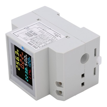 D522066 Бытовой счетчик ватт-часов, 220 В, рельсовый тип