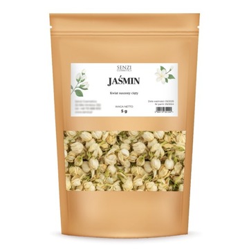 JAŚMIN Kwiat Suszony Cięty Do Mydła Świec 100% Naturalny Aromat Jadalny 5g