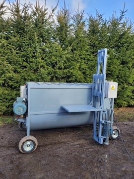 Торфомешалка со шнековым питателем