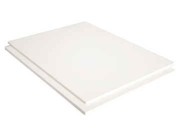 Рекламный щит ПВХ твердый ПВХ 500x500 толщиной 1,5 мм белый