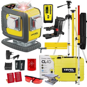 NIVEL SYSTEM CL4D-R LASER ZESTAW FULL GREEN RD800