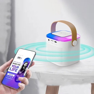 НАБОР КАРАОКЕ-МАШИНЫ С 2-мя ПОРТАТИВНЫМИ МИКРОФОНАМИ ДЛЯ ВЗРОСЛЫХ И ДЕТЕЙ