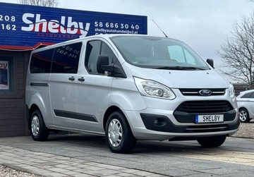 Ford Transit Custom I 2017 Ford Transit Custom 2.0TDCI 130KM L2H1 Klima 9-foteli Stan Bdb ZAREJESTROW, zdjęcie 4