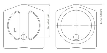 Пластинчатый дроссель Keihin FCR 