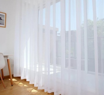 Шторы VOICE, вуаль-тюль, 3,0 м, БЕЛЫЙ