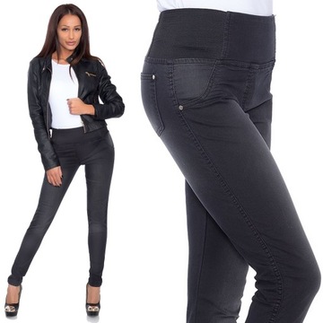 557_ S/36_ WYSZCZUPLAJĄCE SPODNIE JEANS,SLIM