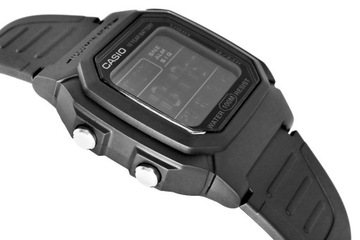 Zegarek CASIO W-800H-1BVES + BOX męski kolor czarny