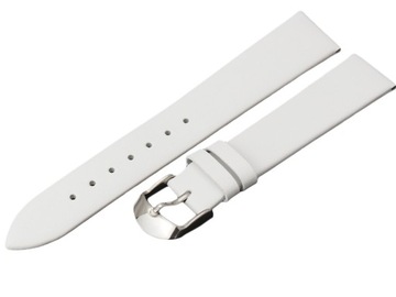 20 mm Biały Pasek Do Zegarka Bez Przeszycia Nici
