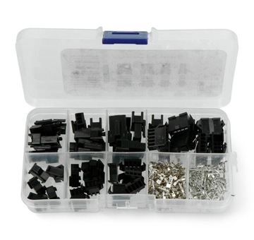 Набор разъемов JustPi JST-SM 2/3/4/5pin